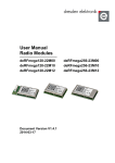 User Manual Radio Modules deRFmega128