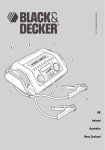 Instruction Manual - BLACK & DECKER® Service