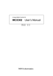 MCX302 User`s Manual