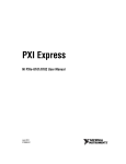 PXI Express NI PXIe-8101/8102 User Manual