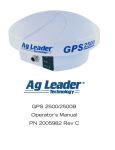 GPS 2500/2500B Operator`s Manual PN 2005982 Rev C