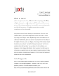 Juxta Manual: 1