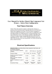 User Manual For Series-thru Test Fixture - Inter