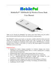 MobilePal™ 10000mAh Qi Wireless Power Bank User Manual