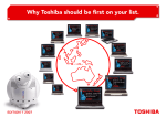 Why Toshiba should be first on your list.
