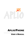 Aplio/Phone User Guide
