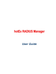 hotEx RADIUS Manager
