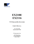 EX2108/ EX2116 - VTI Instruments