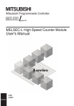 MELSEC-L High-Speed Counter Module User`s Manual