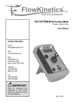 FKS 1DP-PBM Manual