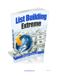 List Building Extreme