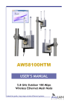 AW58100HTM - AvaLAN Wireless