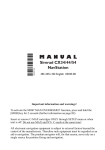 CX34-44-54 Navstation Manual