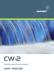 CW-2 user manual