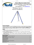 tri-series tripods instruction manual vestil