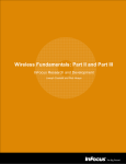 Wireless Fundamentals: Part II and Part III