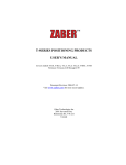 - Zaber Technologies Inc