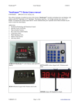 Click This Link for a Detailed User Manual for all race clocks
