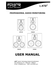 3-Way AV Monitor User Manual