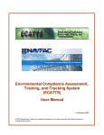 Environmental Compliance Assessment and Training