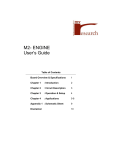 M2 ENGINE User`s Guide ( PDF 124K)