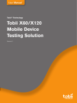 Tobii X60/X120 Mobile Device Testing Solution