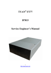 TYAN FT77 B7015 Service Engineer`s Manual