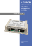 User Manual - Neuron CNC