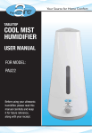 COOL MIST HUMIDIFIER