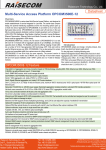 Multi-Service Access Platform OPCOM3500E-12 OPCOM3500E