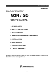 MIYAWAKI Series G3N / G5 Users Manual
