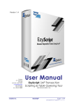 User Manual EzyScript