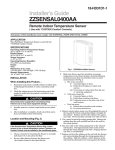 Installer`s Guide ZZSENSAL0400AA