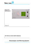 Gasanalyzer and Warning System