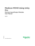 Modicon M340 Using Unity Pro - Maintenance