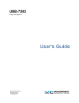 USB-7202 User`s Guide - Measurement Computing