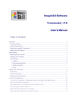 Translucator User`s Manual