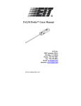 PALM Probe   Users Manual