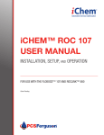 iCHEM™ ROC 107 USER MANUAL