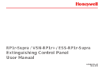 Extinguishing Control Panel User Manual