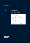 EPC 800 Manual - HEKA Elektronik Dr. Schulze GmbH