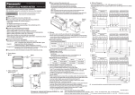 KW2M-A Eco-POWER METER Expansion Unit Installation instructions