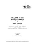 AI 225 User Manual.book - United Electronic Industries