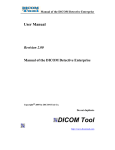 Manual of the DICOM Detective Enterprise