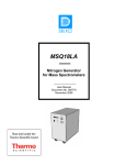 MSQ18LA Nitrogen Generator User Manual