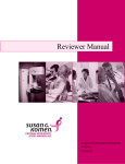 Reviewer Manual - Susan G Komen® Central Mississippi Steel