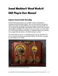 Sound Machine Wood Works Manual