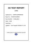 CE TEST REPORT