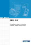 User Manual EBPC-5250