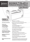 Professional Ultrasonic Cleaner